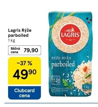 Lagris Rýže parboiled 1 kg