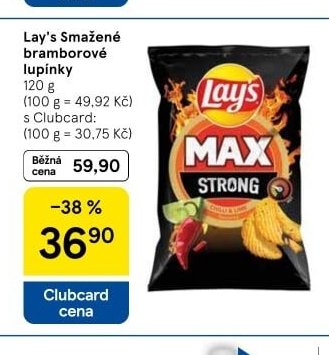 Lay's Smažené bramborové lupínky 120 g