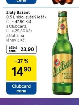 Zlatý Bažant 0,5 l