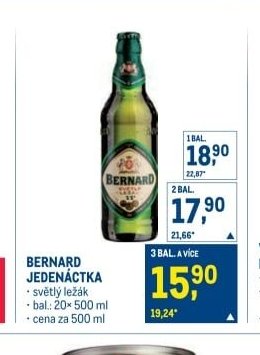 BERNARD JEDENÁCTKA