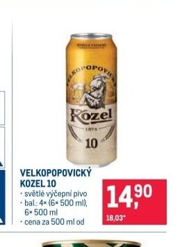 VELKOPOPOVICKÝ KOZEL 10