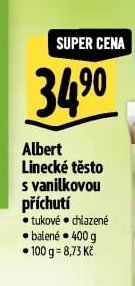 Albert Linecké těsto s vanilkovou příchutí