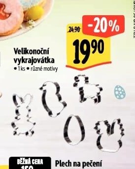 Velikonoční vykrajovátka