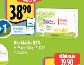 Bio Máslo 82%