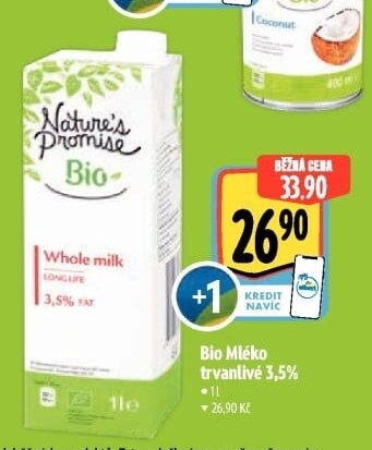 Bio Mléko trvanlivé 3,5%
