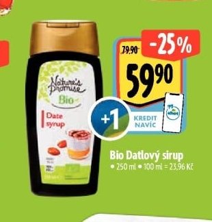 Bio Datlový sirup