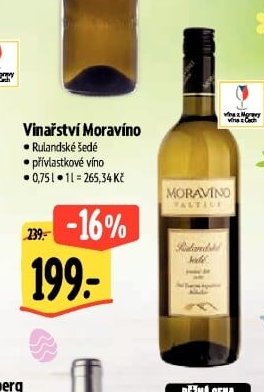Vinařství Moravíno Rulandské šedé