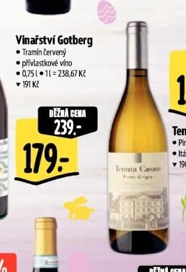 Vinařství Gotberg Tramín červený
