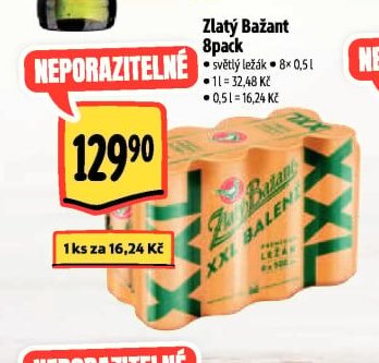 Zlatý Bažant 8pack