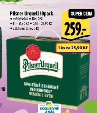 Pilsner Urquell 10pack