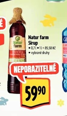 Natur farm Sirup - Albert akcniletaky.com
