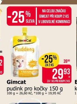 Gimcat pudink pro kočky