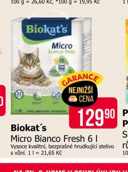 Biokat's Micro Bianco Fresh