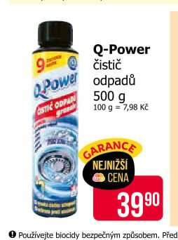 Q-Power čistič odpadů
