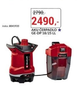 AKU ČERPADLO GE-DP 18/25 LL