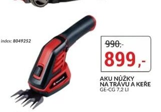 AKU NŮŽKY NA TRÁVU A KEŘE GE-CG 7.2 LI