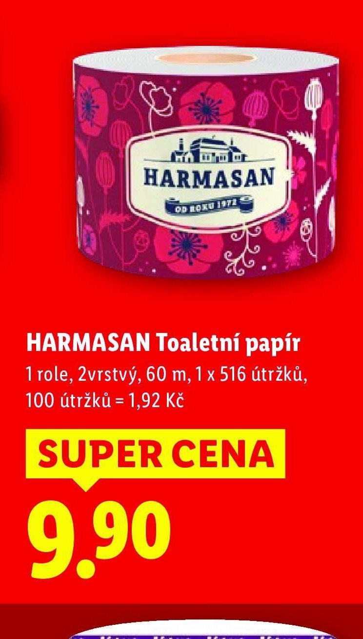 HARMASAN Toaletní papír