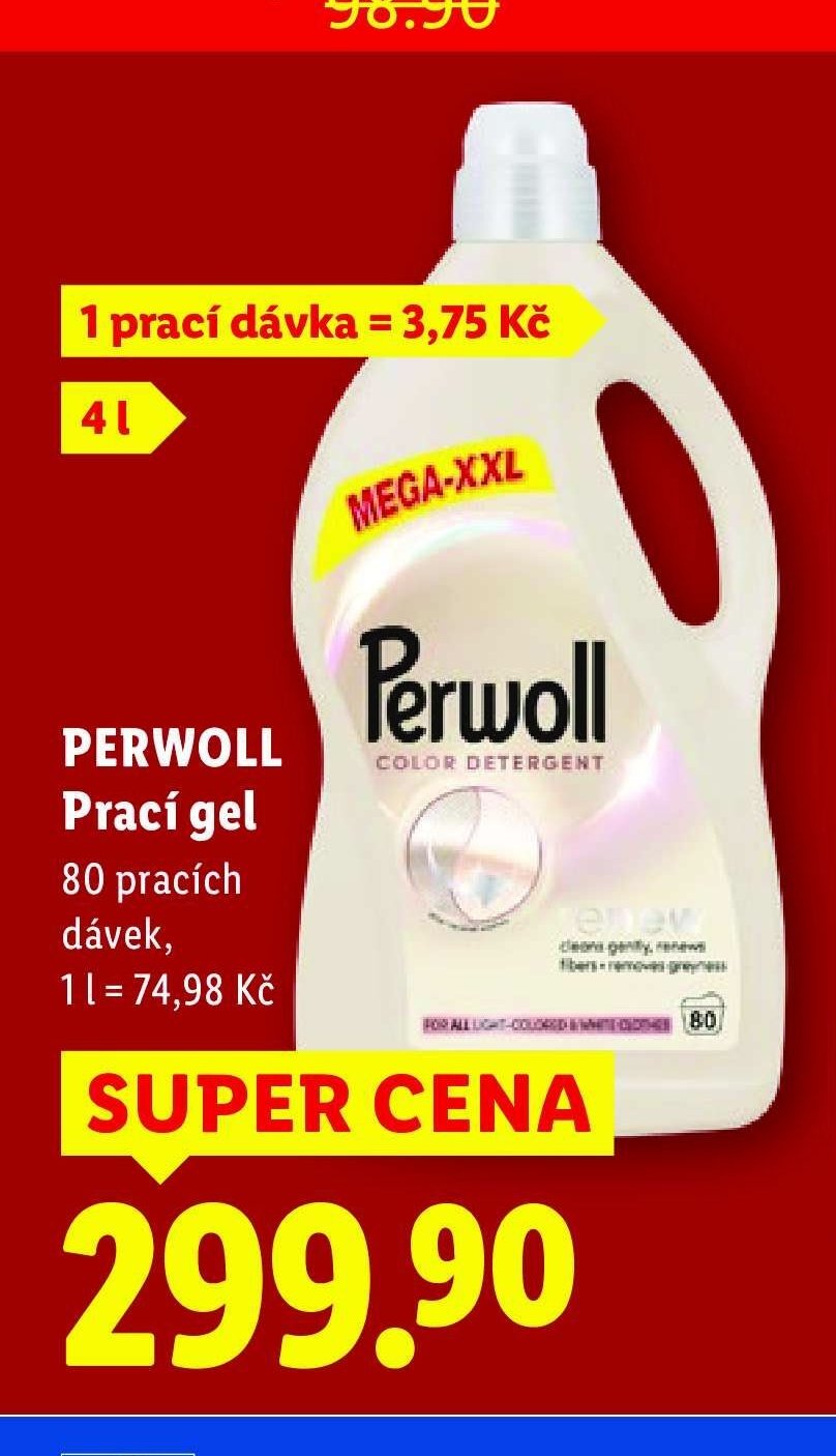 PERWOLL Prací gel