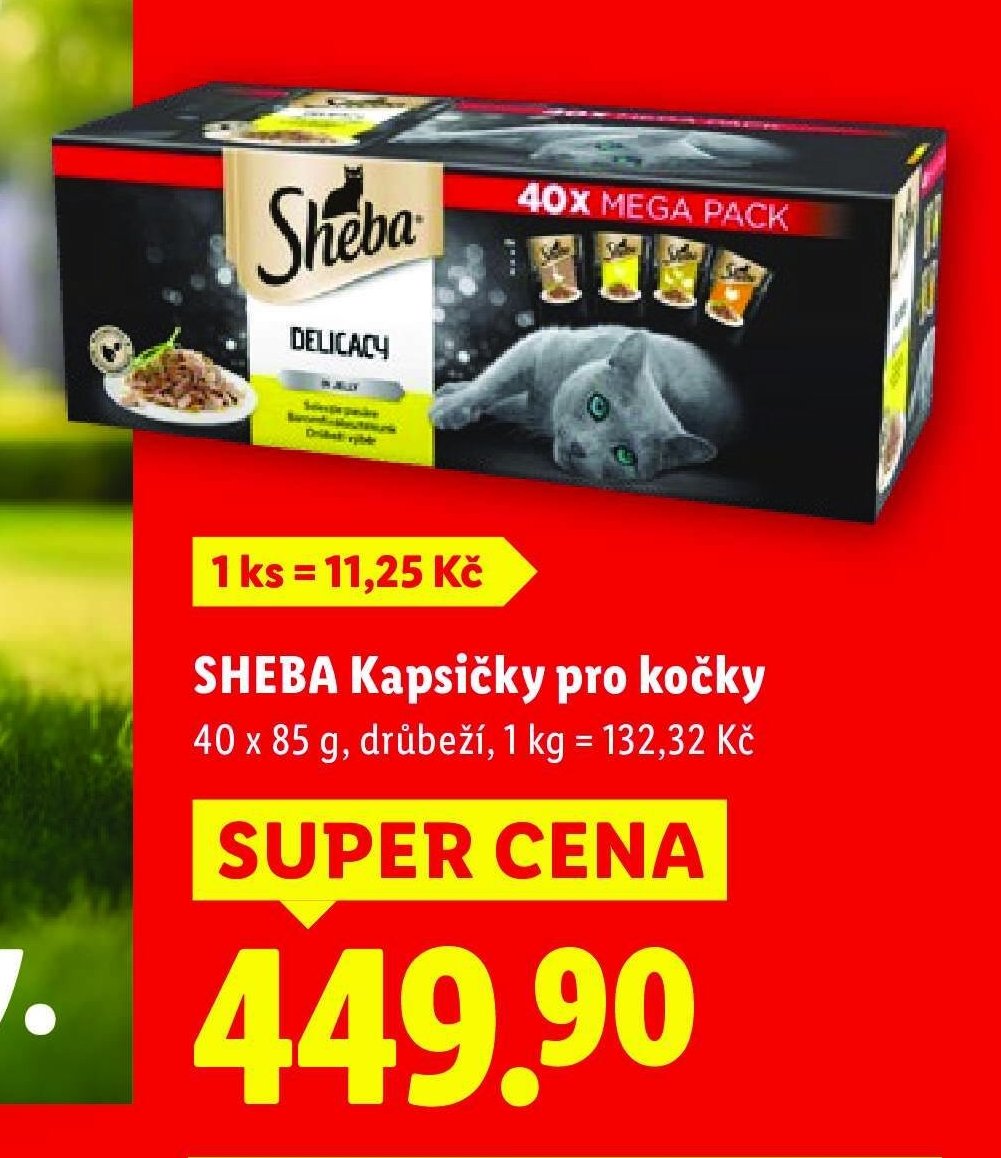 SHEBA Kapsičky pro kočky