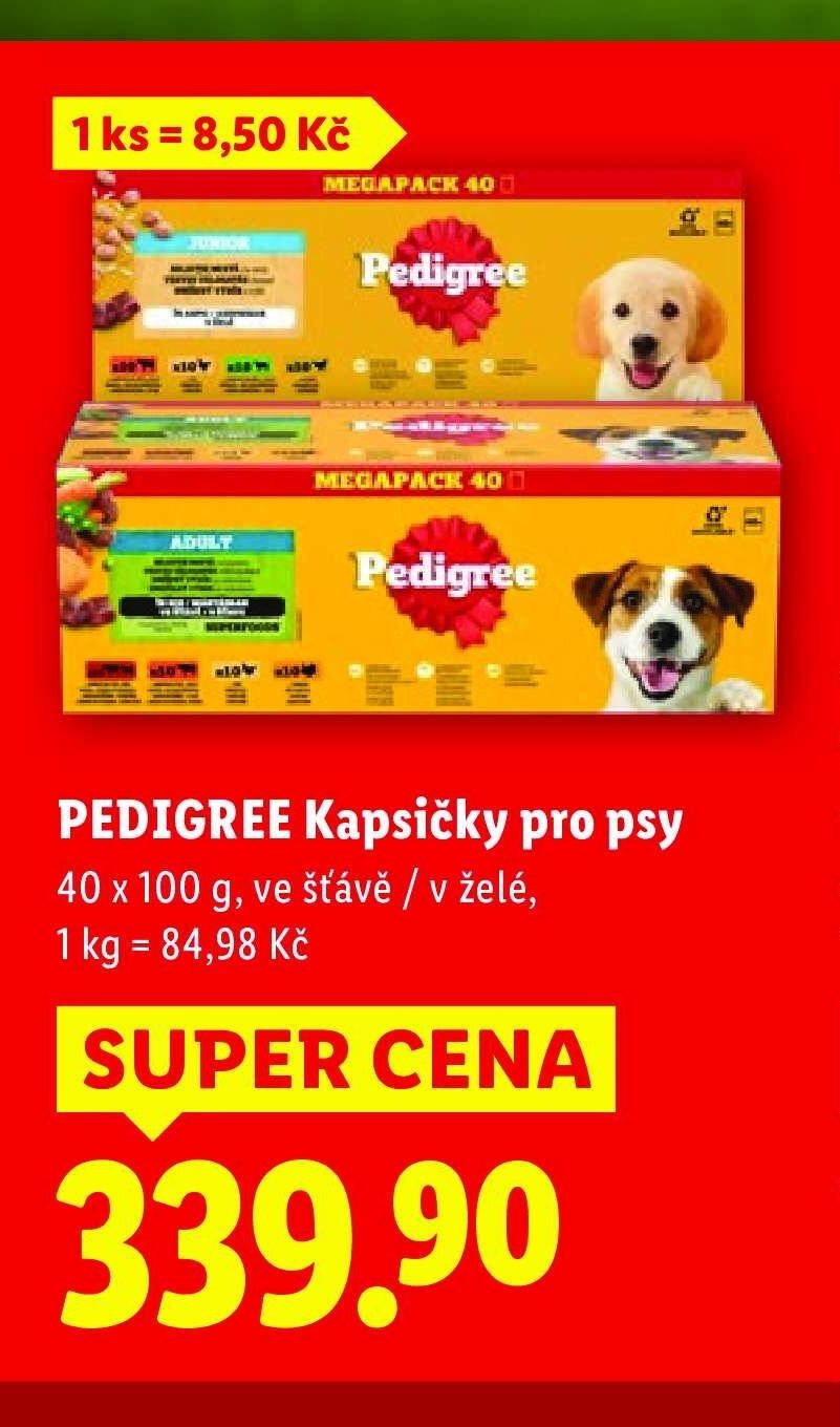 PEDIGREE Kapsičky pro psy
