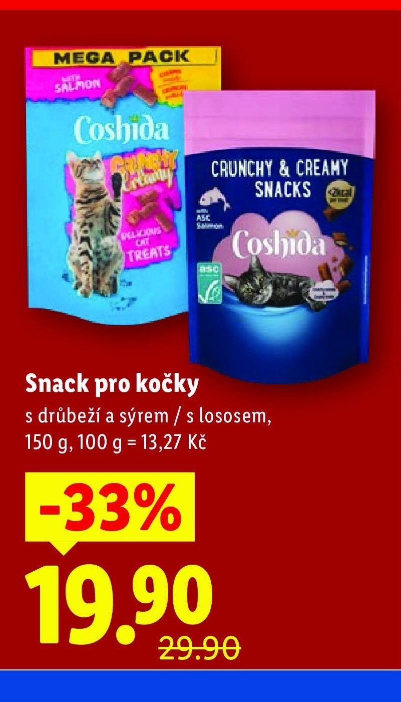 Snack pro kočky