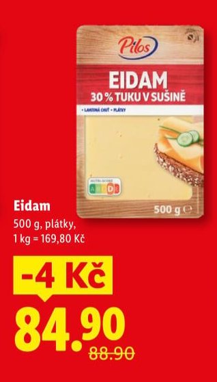 Pilos Eidam, 500 g