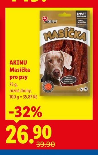 AKINU Masíčka pro psy