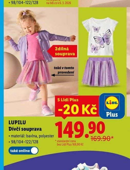 LUPILU Dívčí souprava