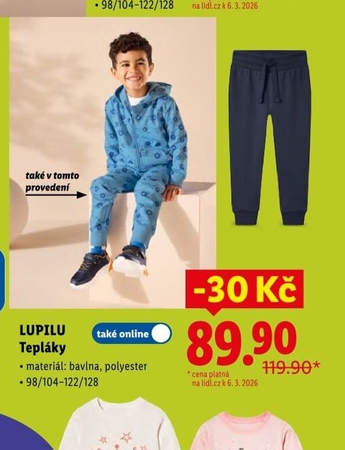 LUPILU Tepláky