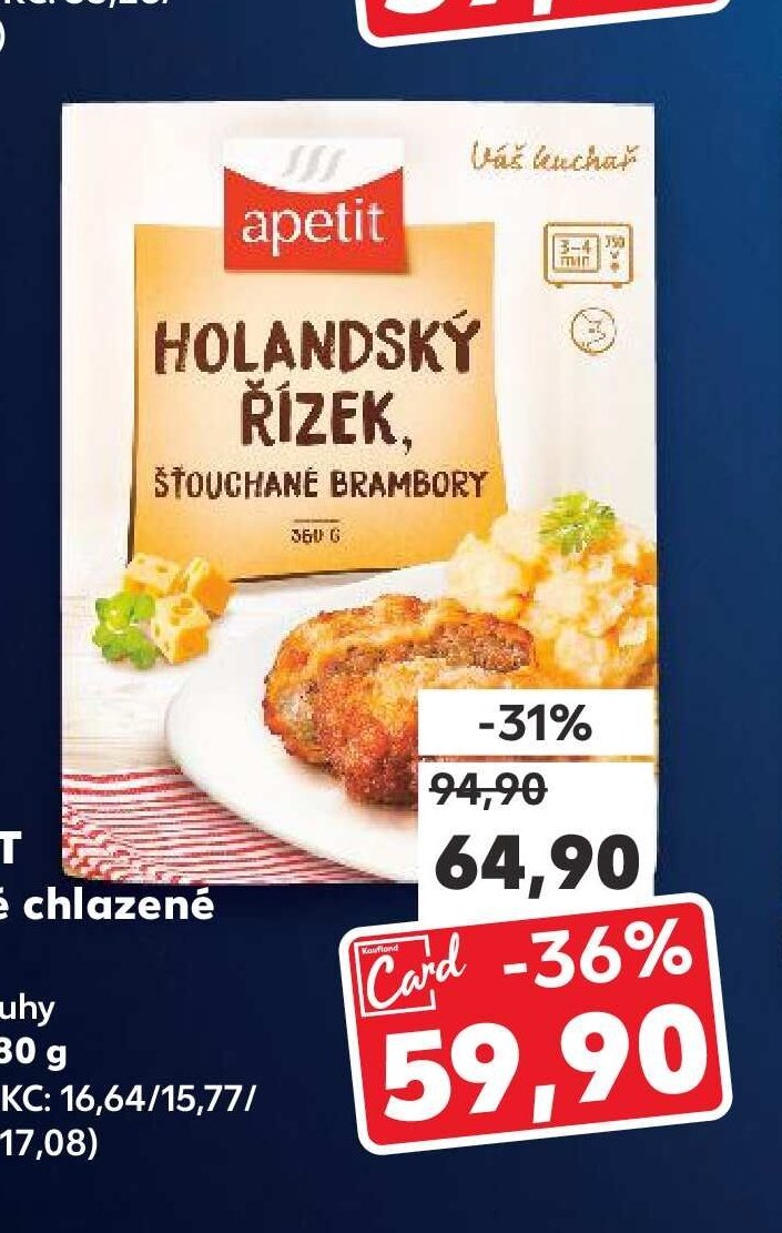 APETIT Hotové chlazené jídlo