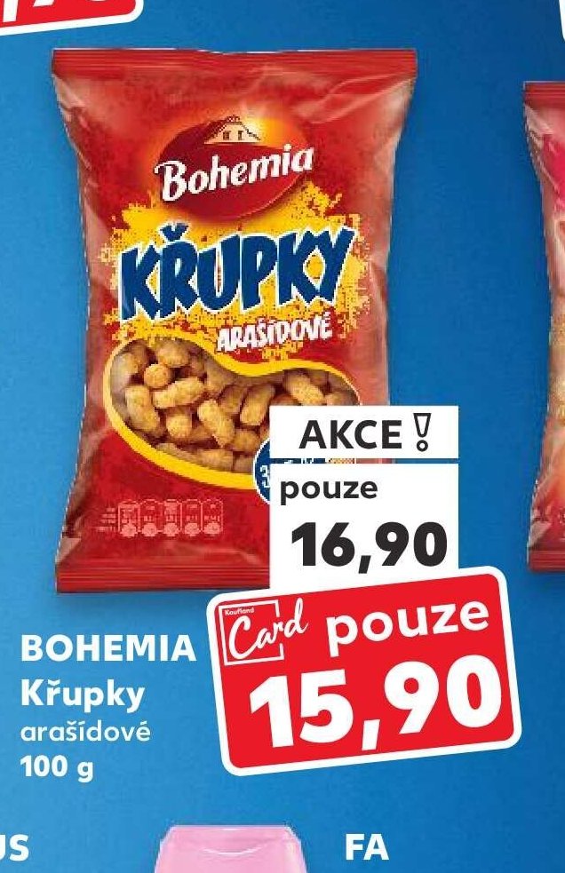 BOHEMIA Křupky arašídové