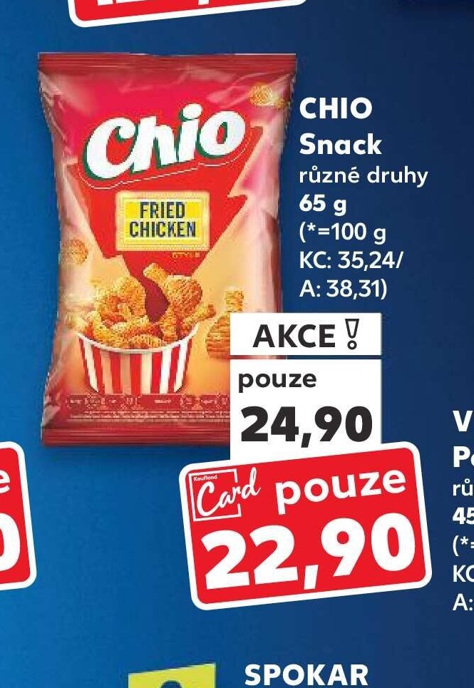 CHIO Snack různé druhy