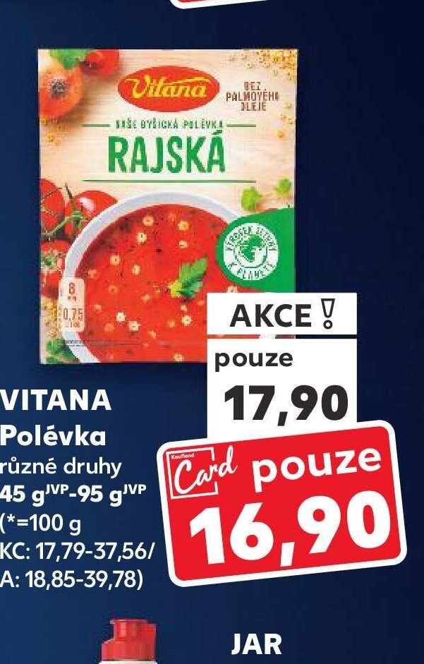 VITANA Polévka různé druhy