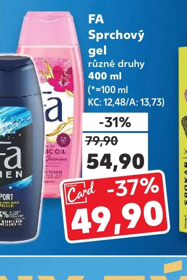 FA Sprchový gel