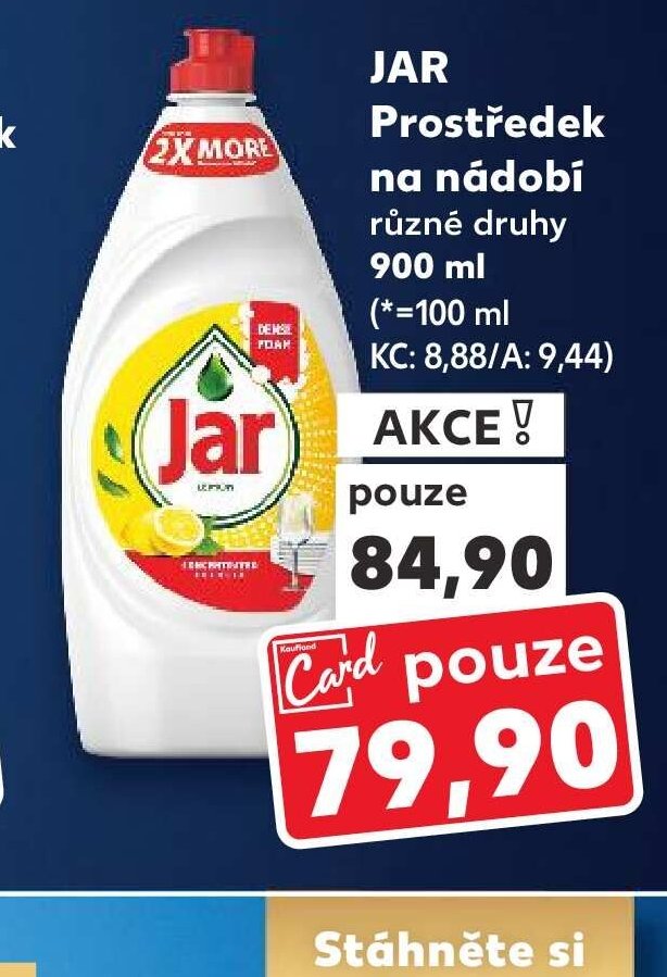 JAR Prostředek na nádobí