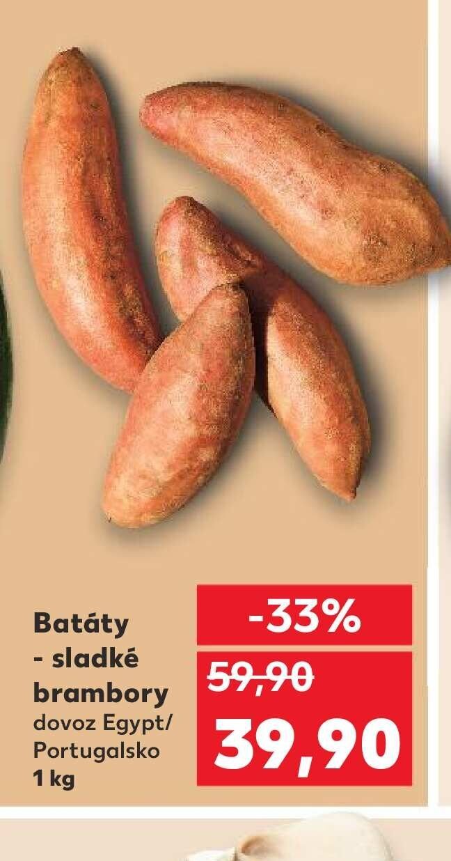 Batáty - sladké brambory