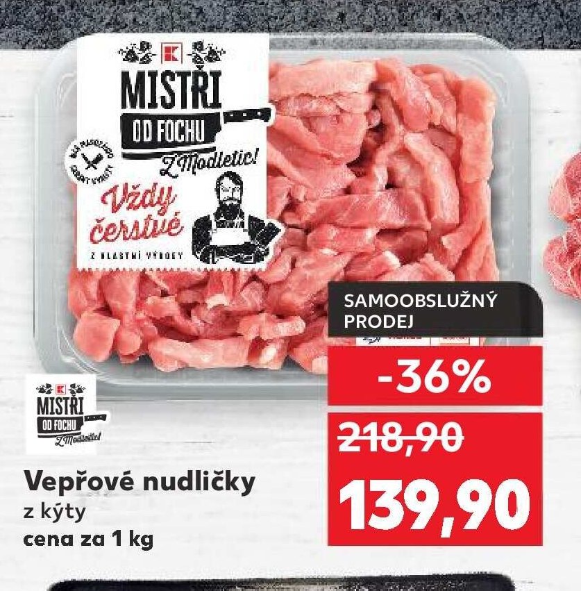Vepřové nudličky z kýty