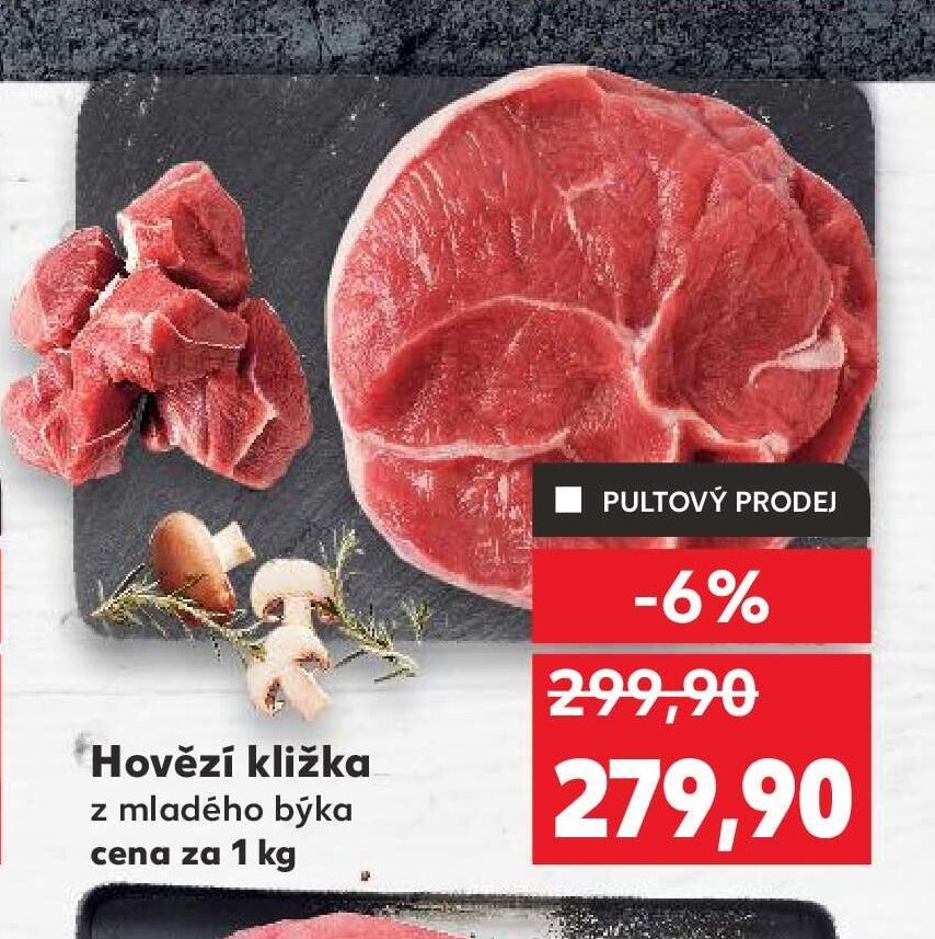 Hovězí kližka z mladého býka