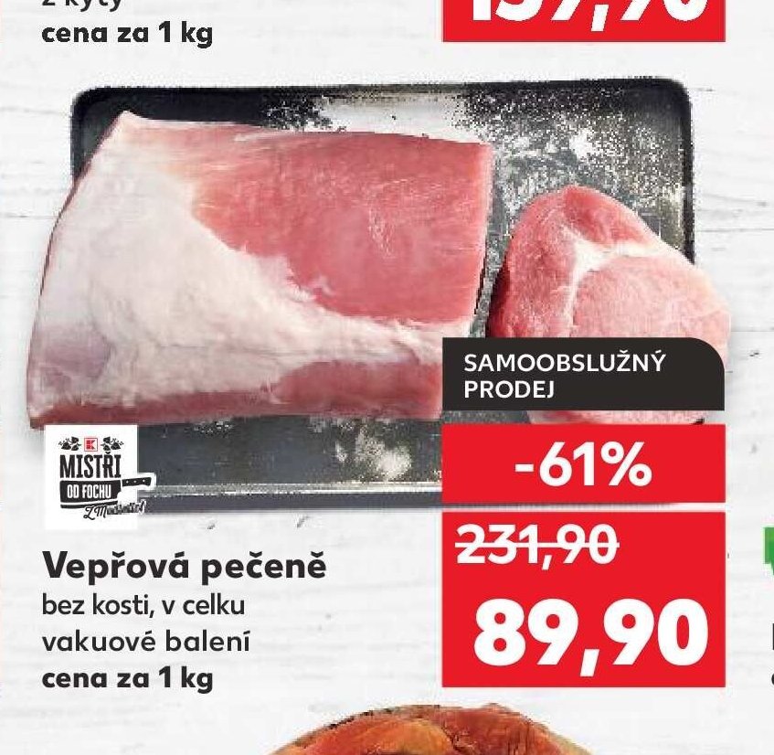 Vepřová pečeně bez kosti