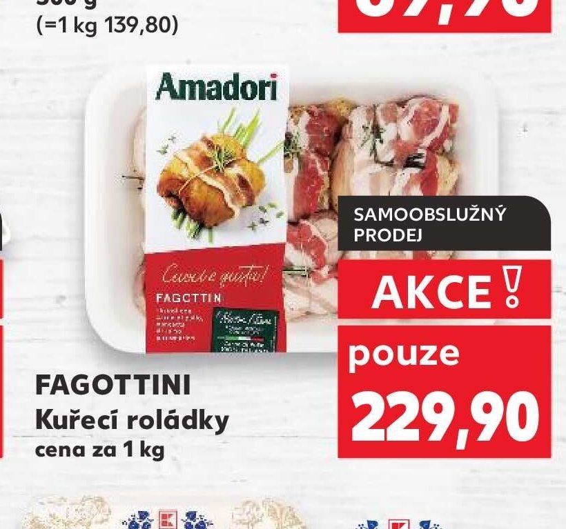 FAGOTTINI Kuřecí roládky