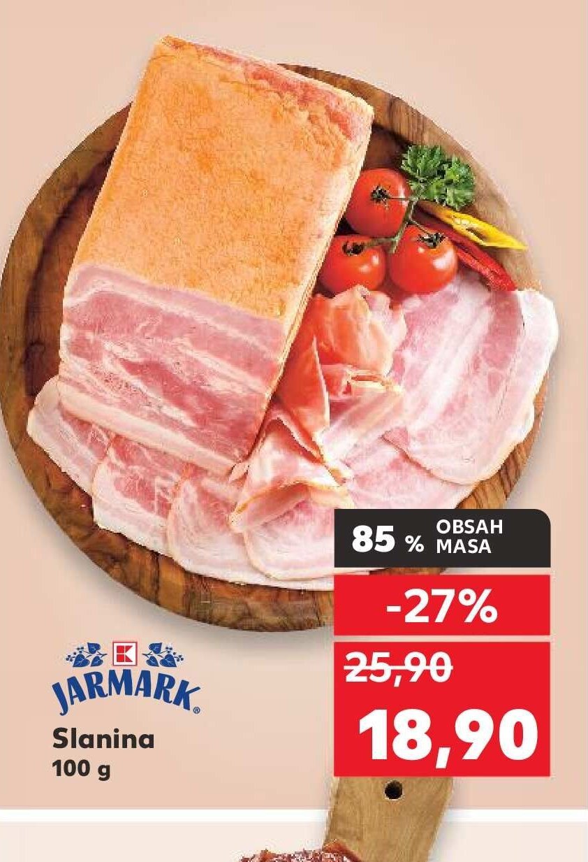 JARMARK Slanina 100 g