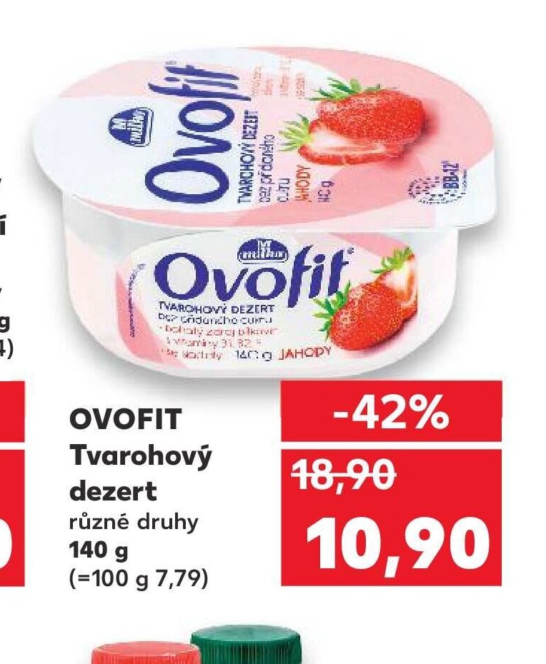 OVOFIT Tvarohový dezert 140 g