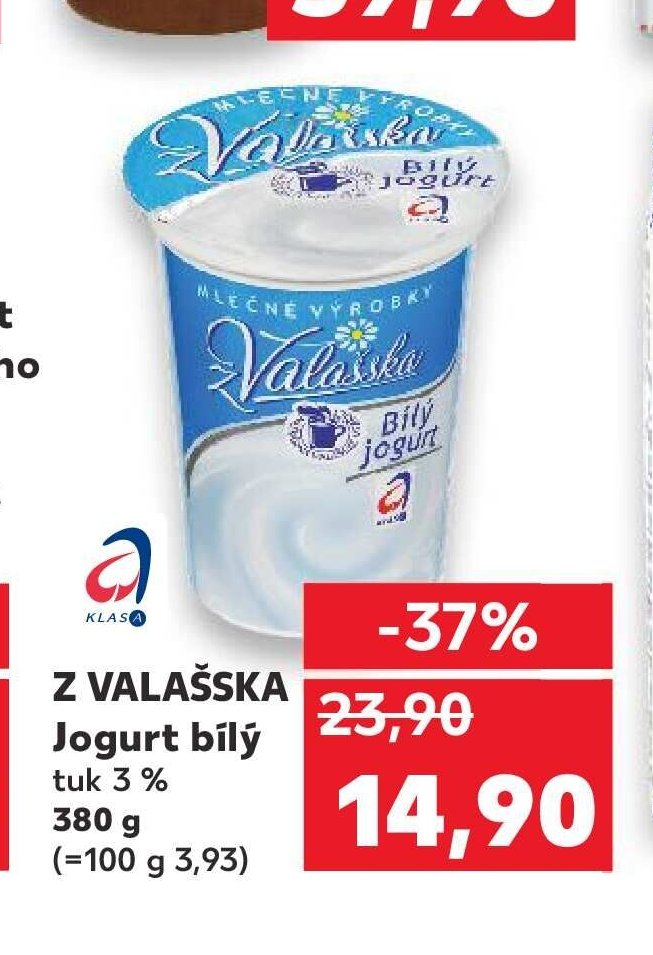 Z VALAŠSKA Jogurt bílý 380 g