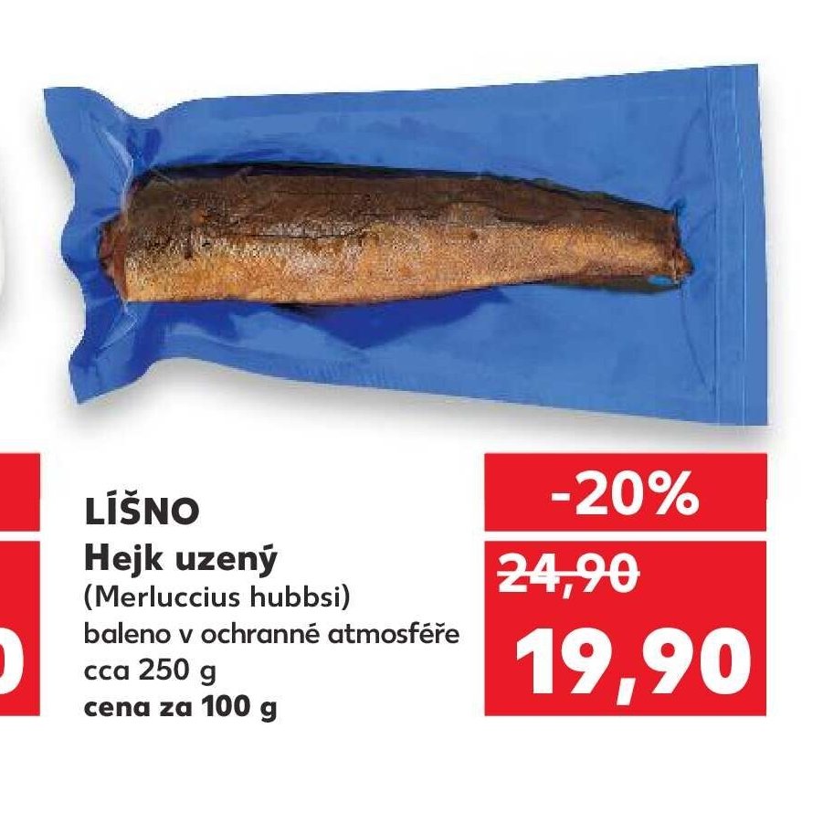 LÍŠNO Hejk uzený 250 g