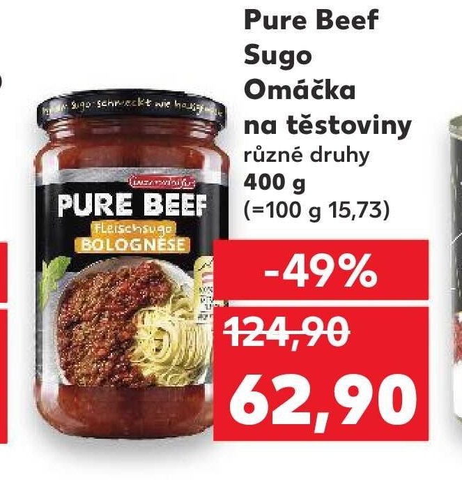 INZERSDORFER Pure Beef Sugo Omáčka