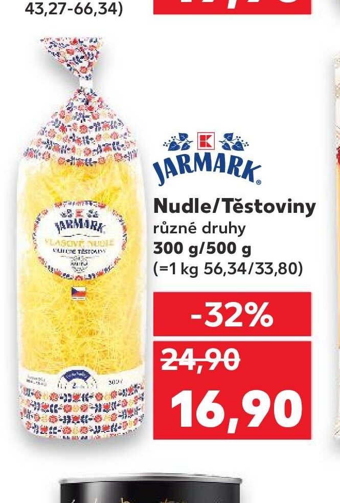 JARMARK Nudle/Těstoviny