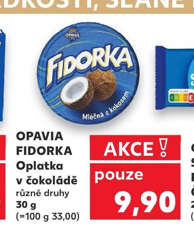 OPAVIA FIDORKA Oplatka v čokoládě