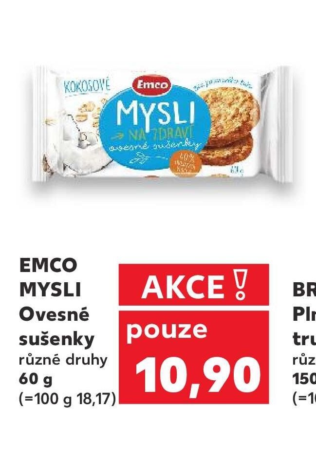 EMCO MYSLI Ovesné sušenky