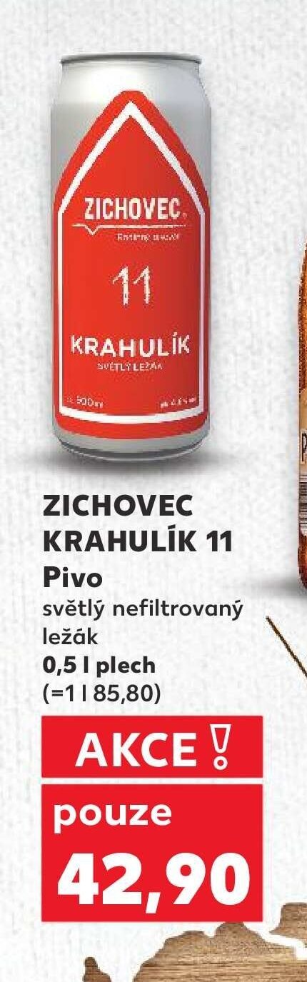 ZICHOVEC KRAHULÍK 11 Pivo