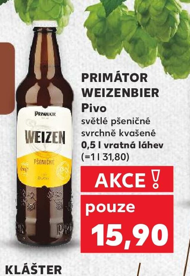 PRIMÁTOR WEIZENBIER Pivo